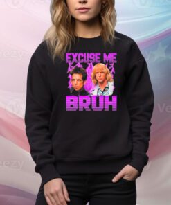 Hansel Mcdonald X Derek Zoolander Excuse Me Bruh t-shirt