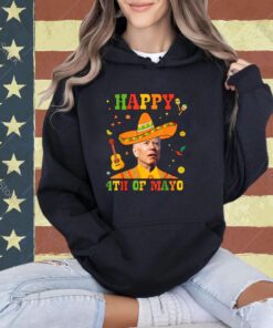 Happy 4Th Of Mayo Funny Joe Biden Confused Cinco De Mayo T-Shirt