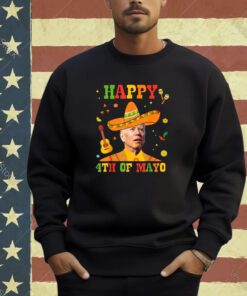 Happy 4Th Of Mayo Funny Joe Biden Confused Cinco De Mayo T-Shirt