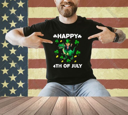 Happy 4th Of July Confused Funny Joe Biden St Patricks Day T-Shirt