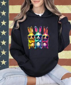 Happy Easter Day Boys Kids Toddler Rabbit Bunny Egg Hunting T-Shirt