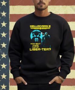 Helldivers 2 Sony PlayStation Game A Nice Cup Of Liber-Tea T-Shirt