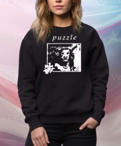 Hello Puzzle Dog t-shirt