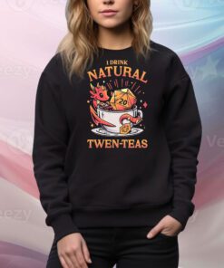 I Drink Natural D20 Tea Time t-shirt