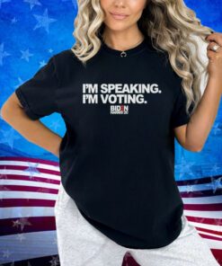 I'm Speaking Shirt Kamala Harris Joe Biden Debate Vote Crewneck Sweatshirt