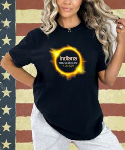 Indiana Total Solar Eclipse America April 04.08.24 USA T-Shirt