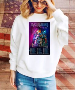 Iron Maiden The Future Past World Tour 2024 Poster t-shirt