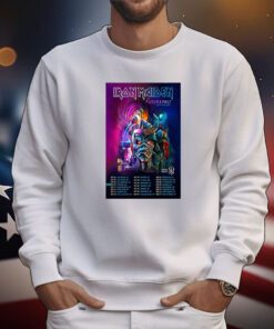 Iron Maiden The Future Past World Tour 2024 Poster t-shirt