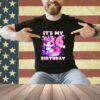 It's My 6th Birthday Unicorn Girls Teens Funny Cat Lover T-Shirt
