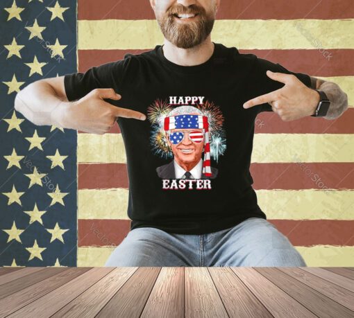 Joe Biden Happy 4th Of Easter 4th Of July 2024 For Women Men T-Shirt