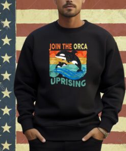 Join The Orca Uprising 2024 Whales Attack Lovers Mens Women T-Shirt