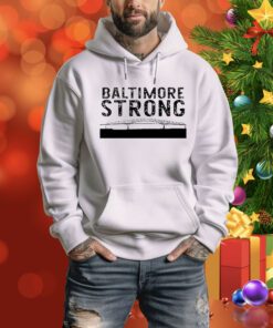 Key Bridge Stay Strong Baltimore t-shirt