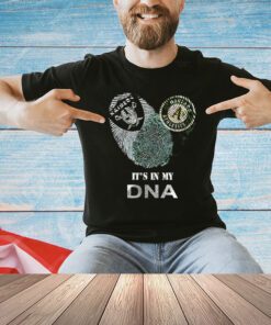Las Vegas Raiders and Oakland Athletics heart it’s in my DNA 2024 T-Shirt