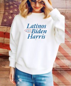 Latinos Con Biden Harris t-shirt