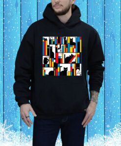Mondrian’s Library t-shirt