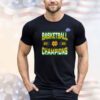 Notre Dame Fighting Irish 2024 ACC Women’s Basketball Conference Tournament Champions Three Pointer T-Shirt