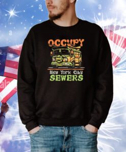 Official The Turtle Van Occupy New York City Sewers T-shirt