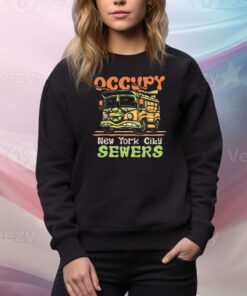 Official The Turtle Van Occupy New York City Sewers T-shirt
