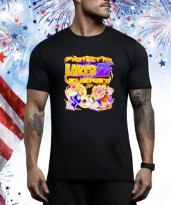 Official Vegeta Vs Goku Protect My Lakers Energy Shirt