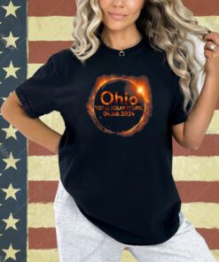 Ohio Total Solar Eclipse April 8 2024 Ohio Solar Eclipse T-Shirt