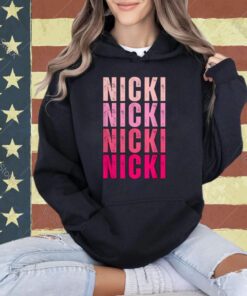 Personalized Name Nicki I Love Nicki Vintage T-Shirt