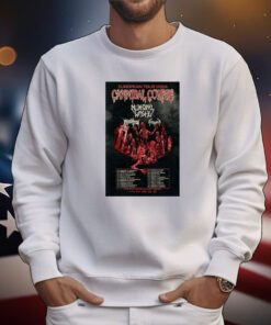 Poster Cannibal Corpse European Tour 2024 t-shirt