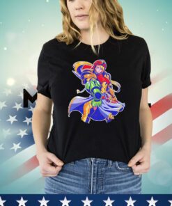 Samus Aran from Metroid Full Armor Hunter Shirt