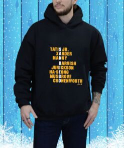 San Diego Names 2024 t-shirt