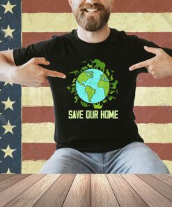 Save Our Home Animals Wildlife Conservation Earth Day 2024 T-Shirt