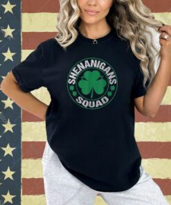 Shenanigans Squad St Patricks Day Matching Family Team T-Shirt