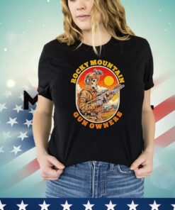 Skeleton rocky mountain gun owners Shirt
