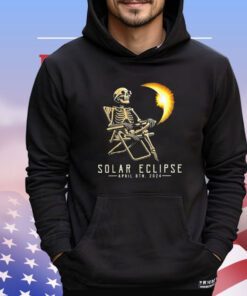 Solar Eclipse Skeleton April 8th 2024 Shirt