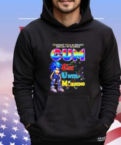 Sonic tonight you already know I’m gonna Cum cry until morning Shirt