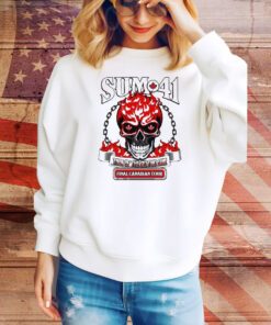 Sum 41 Final Canadian Tour 2024 t-shirt