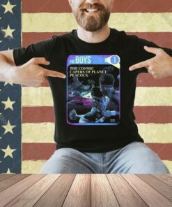 THE BOYS - THE COSMIC CAPERS OF PLANET PEACOCK VOL. 1 T-shirt