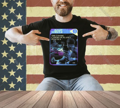 THE BOYS - THE COSMIC CAPERS OF PLANET PEACOCK VOL. 1 T-shirt