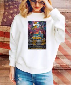 The Expendables High Tide Summer Tour 2024 Poster t-shirt