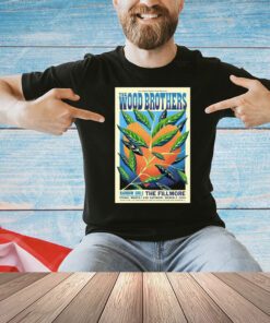The Wood Brothers San Francisco California Tour Mar 1 And 2, 2024 Poster T-shirt