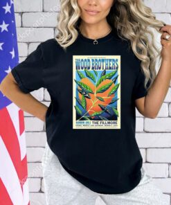 The Wood Brothers San Francisco California Tour Mar 1 And 2, 2024 Poster T-shirt