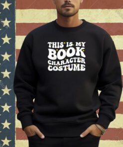 This Is My Book Character Costume Funny Bookworm Book Groovy T-Shirt