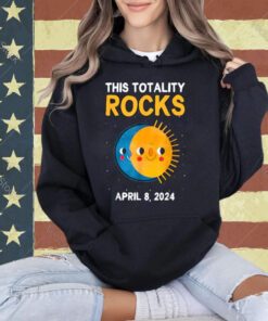 This Totality Rocks Funny Total Solar Eclipse 2024 Boys Kids T-Shirt