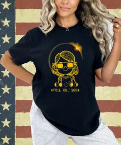 Total Solar Eclipse April 08, for boy kids,men,women T-Shirt