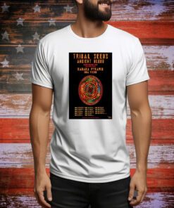 Tribal Seeds Ancient Blood Tour 2024 Poster t-shirt