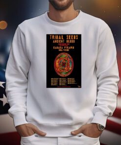 Tribal Seeds Ancient Blood Tour 2024 Poster t-shirt