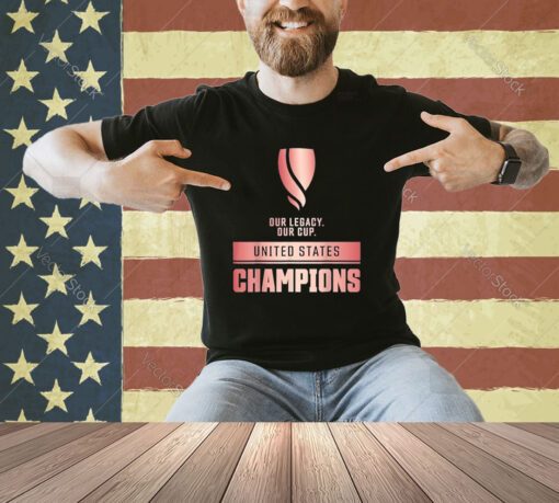 USA, Champions of the Gold-Cup W T-Shirt