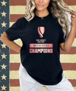 USA, Champions of the Gold-Cup W T-Shirt
