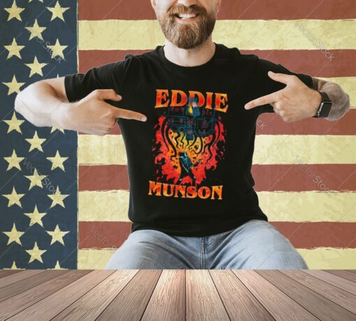 Vintage Eddie Munson Shirt Metal Dude Eddie Stranger Things Shirt Joseph Quinn T-Shirt