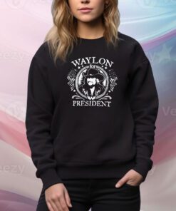 Waylon For President Circle Photo Men’s t-shirt