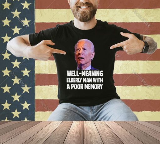 Well Meaning Elderly Man With Poor Memory Funny Premium T-Shirt