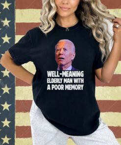 Well Meaning Elderly Man With Poor Memory Funny Premium T-Shirt